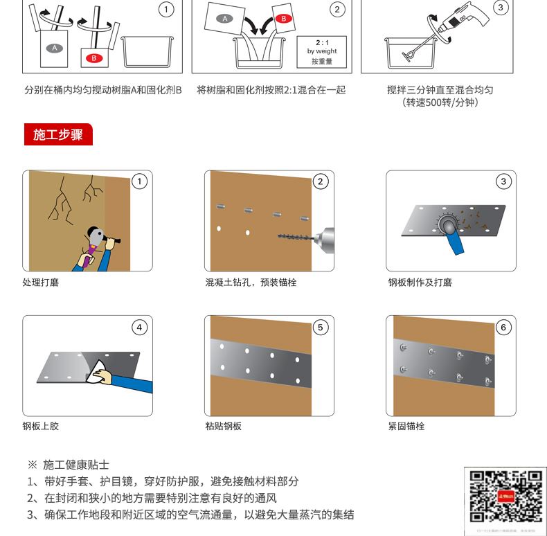 包钢玄武粘钢加固施工过程